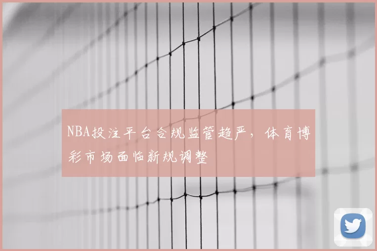 NBA投注平台合规监管趋严，体育博彩市场面临新规调整