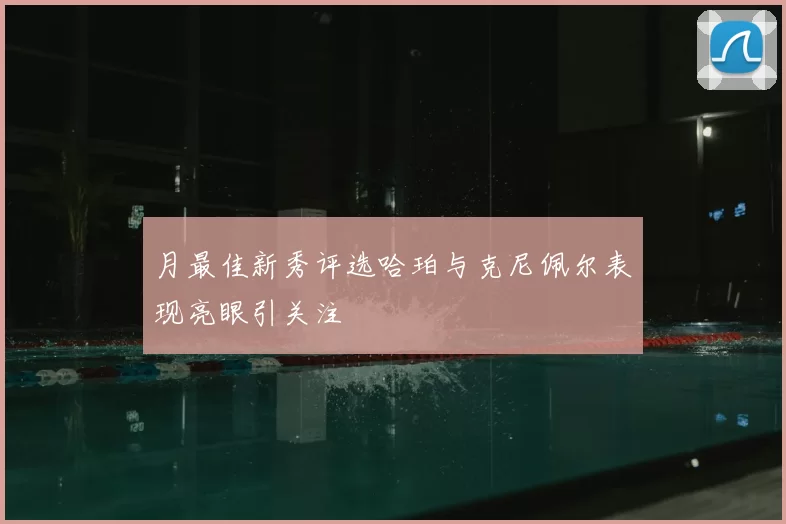 月最佳新秀评选哈珀与克尼佩尔表现亮眼引关注