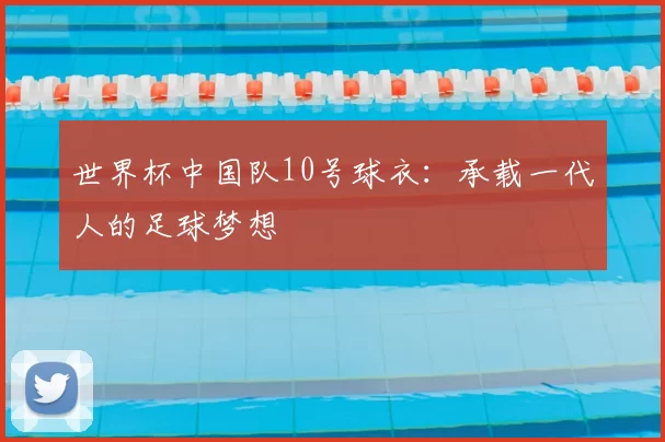 世界杯中国队10号球衣：承载一代人的足球梦想