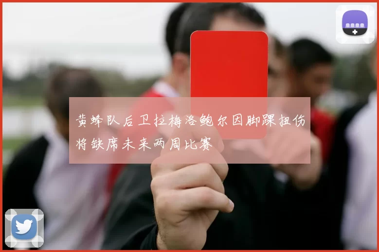 黄蜂队后卫拉梅洛鲍尔因脚踝扭伤将缺席未来两周比赛
